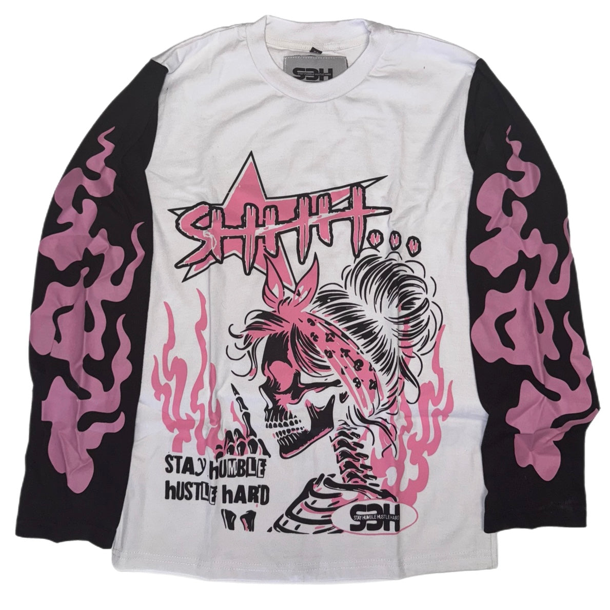 S3H Skull Flame Long Sleeve Shirt