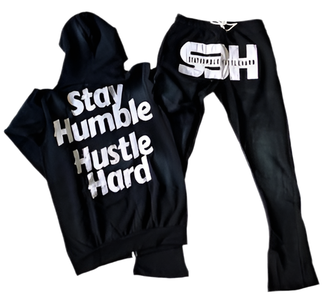 S3H DISTRESSED ACID WASHED ZIP UP SWEATSUITS