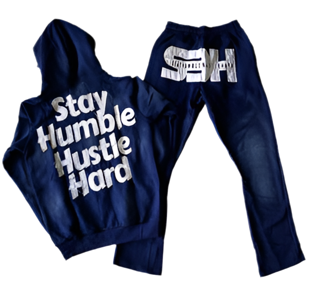 S3H DISTRESSED ACID WASHED ZIP UP SWEATSUITS