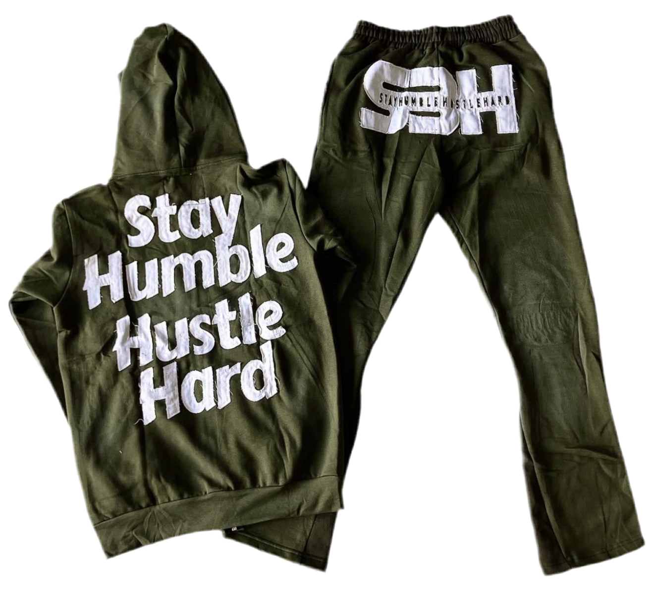 S3H DISTRESSED ACID WASHED ZIP UP SWEATSUITS