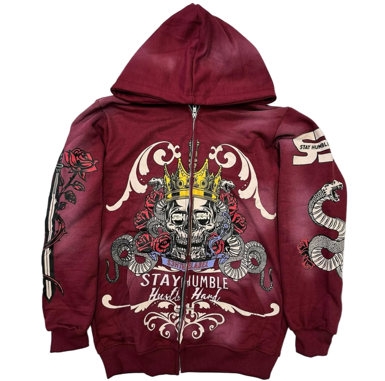 S3H MEDIEVAL ZIP UP HOODIES