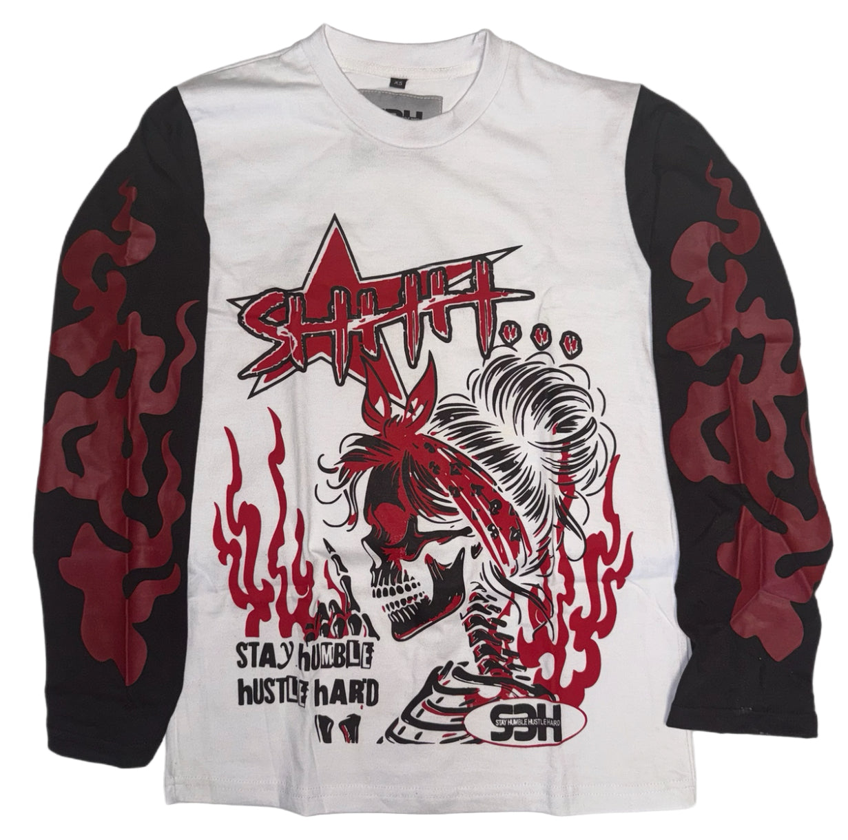 S3H Skull Flame Long Sleeve Shirt