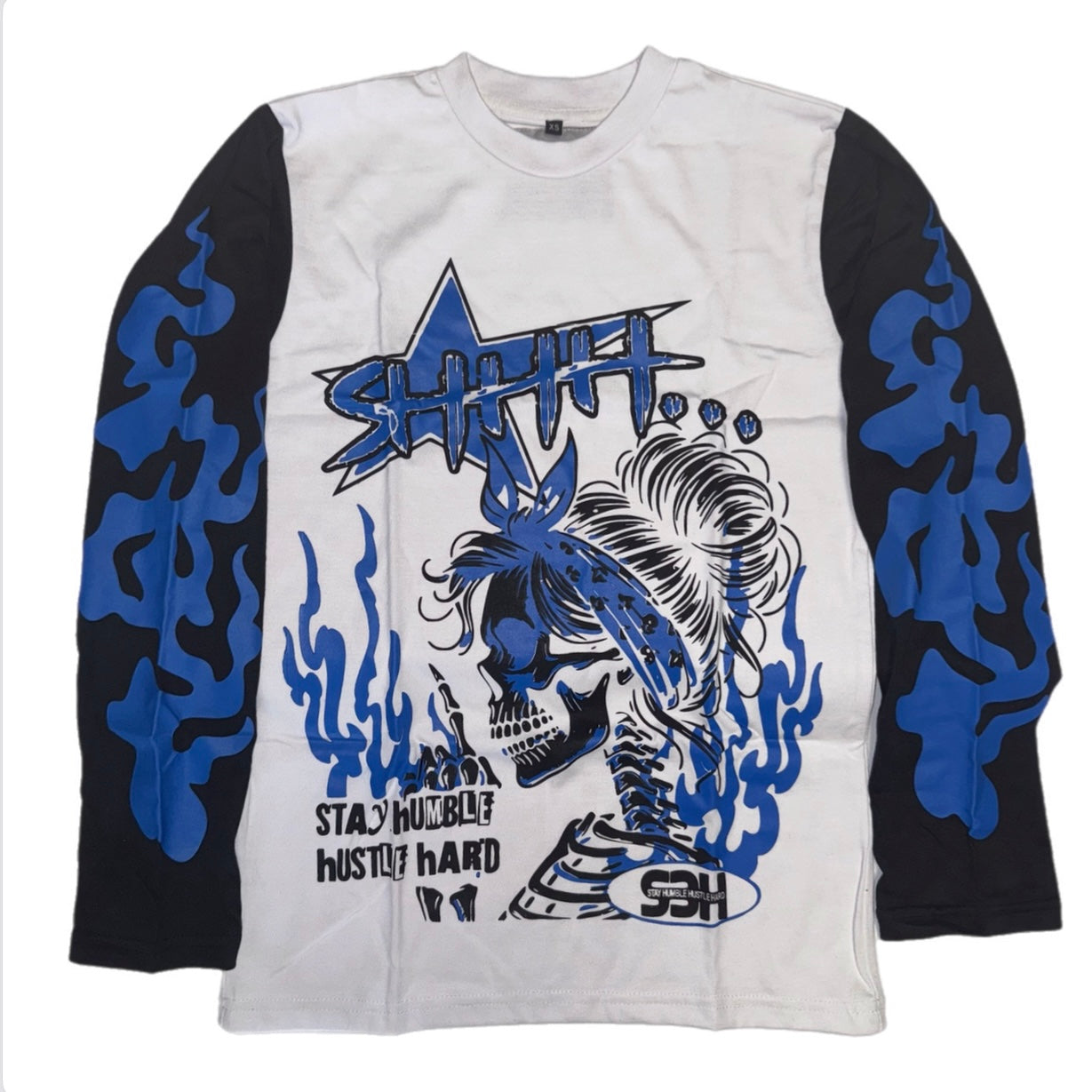 S3H Skull Flame Long Sleeve Shirt