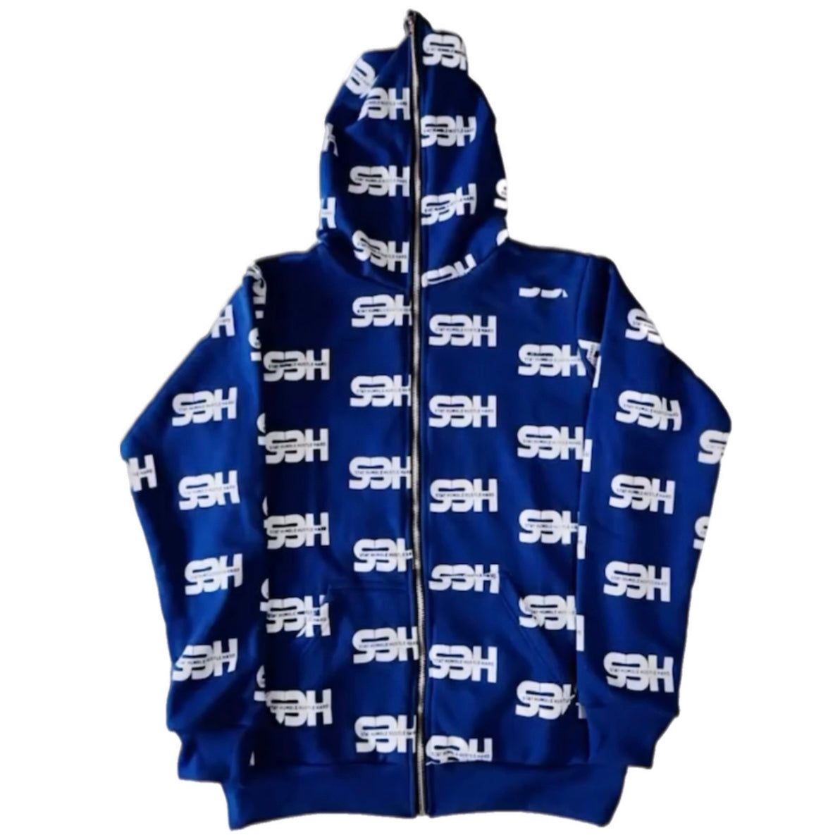 S3H All Over Print Full Zip Up Hoodie