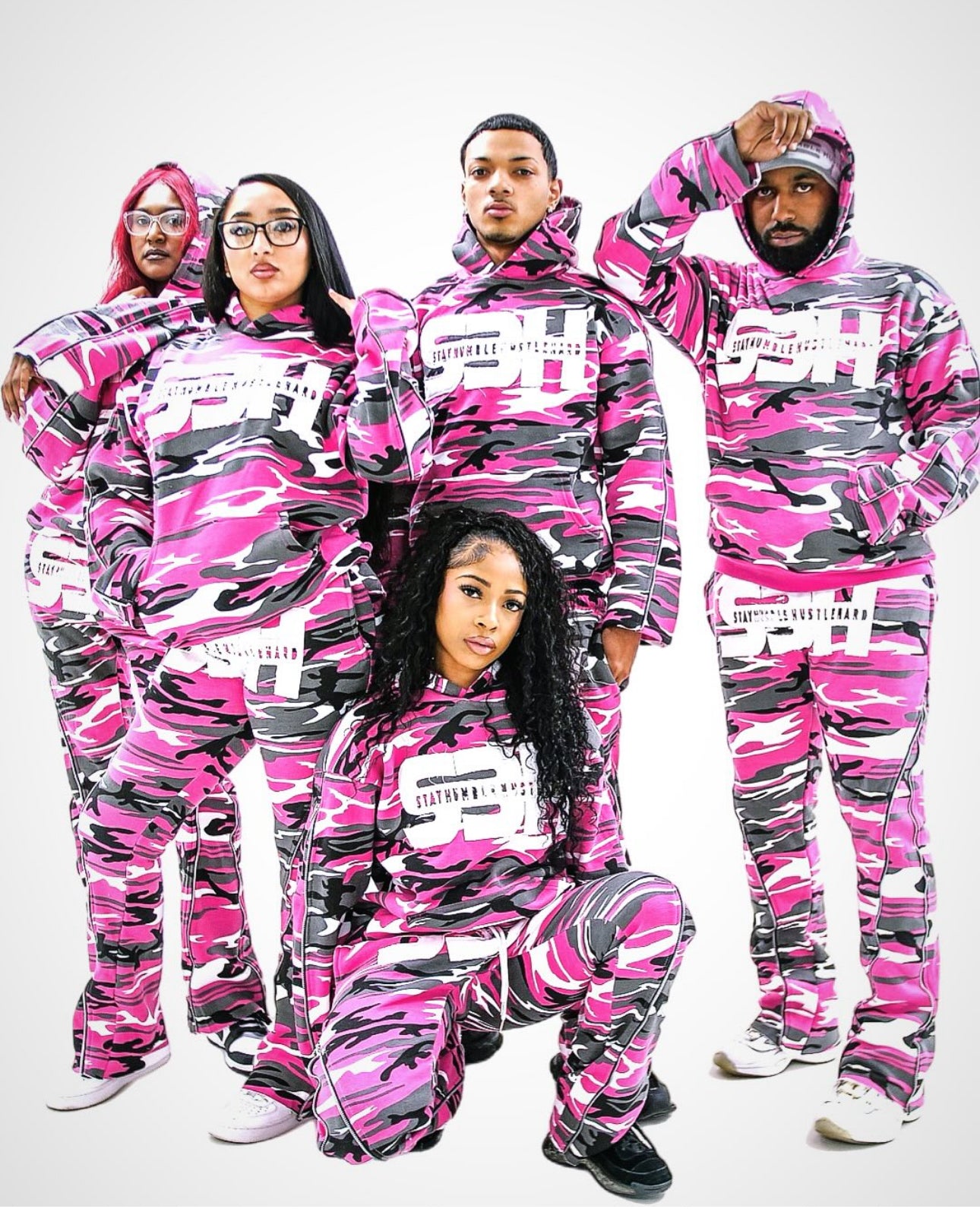 S3H ZIPPER SLIM/ FLAIRED PULLOVER SWEATSUITS